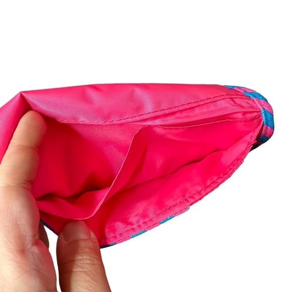 KAVU Blue & Pink Zig Zag Cotton & Nylon Trifold Long Wallet - Picture 7 of 9